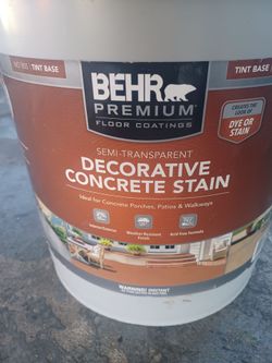 5 gallons concrete & garage floor beige paint
