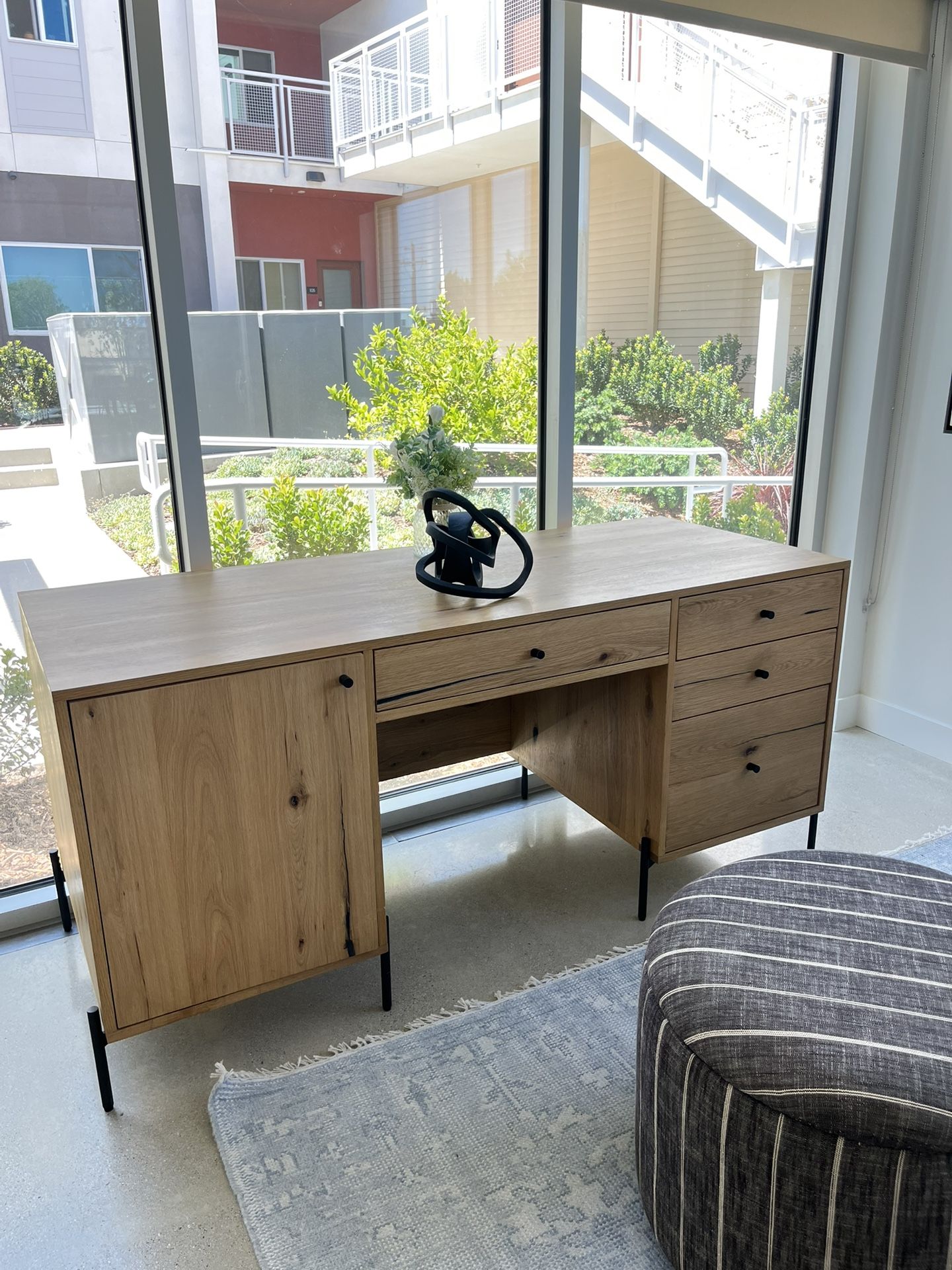 Large Sturdy Wood Office Desk