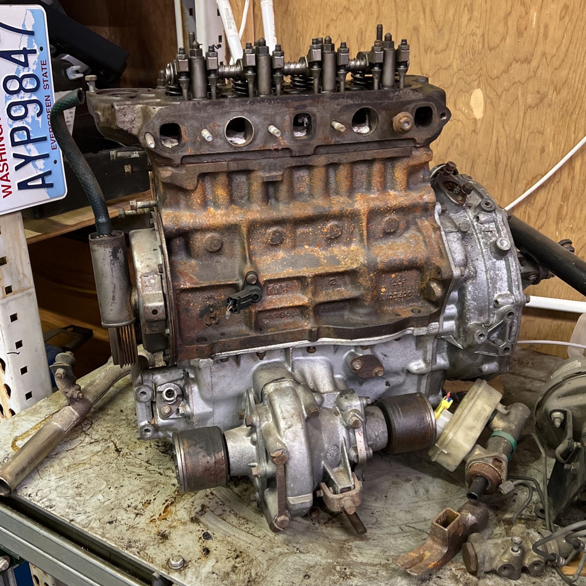 Original mini Cooper 1275 engine