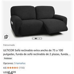 Forro Para Sillos Grande De Dos Asientos