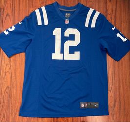 Nike On Field Andrew Luck Indianapolis Colts Jersey Mens Large Blue NFL Football