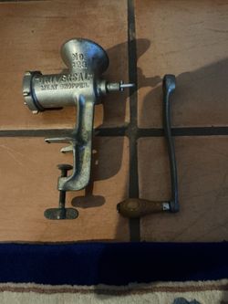 Meat grinder,  vintage