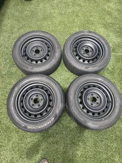 Honda Civic Subaru Wheels Tires Hankook 215/55R16 93H / READ DESCRIPTION