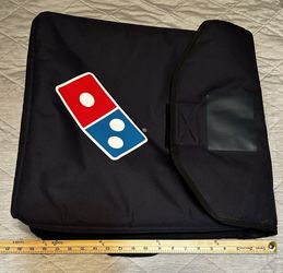 Domino Pizza Professional Grade Insulated Delivery Food Bag Excellent Condition-Gently Used