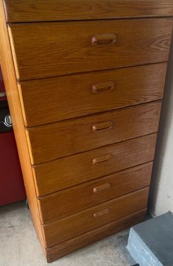 56in Tall Wooden Cabinet