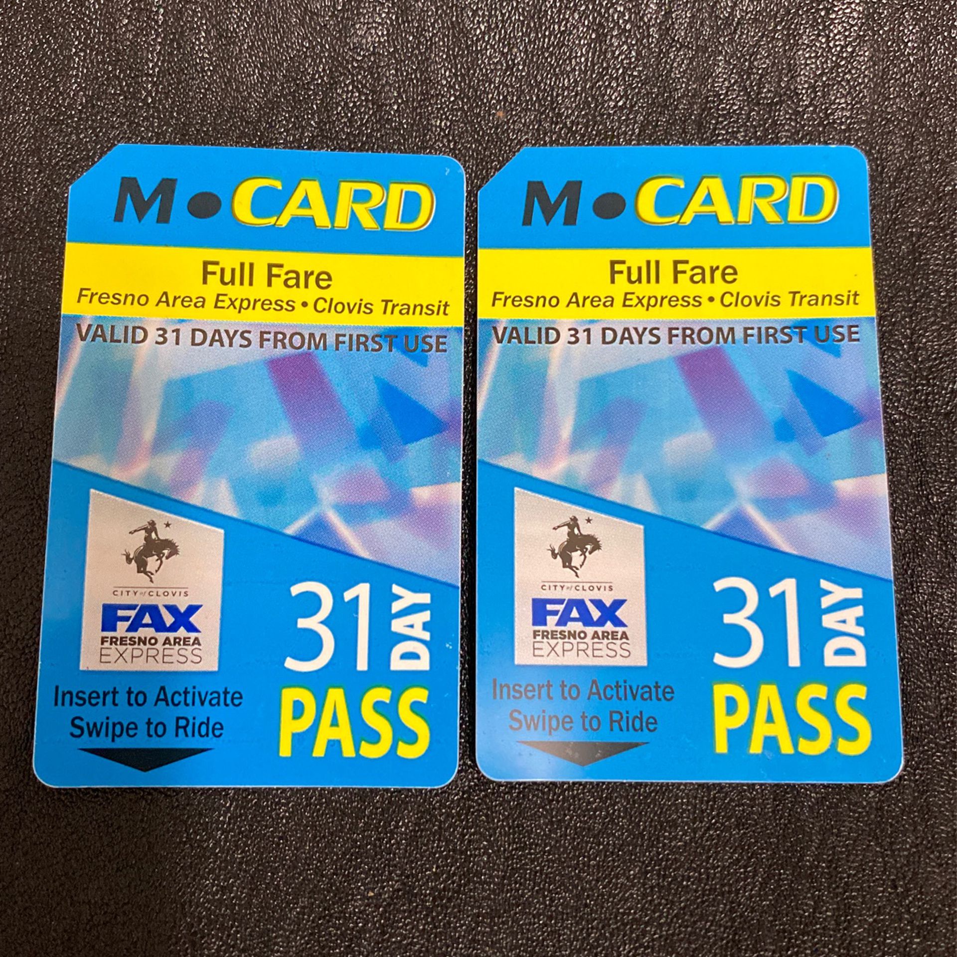 Fax Bus 31 Day Pass