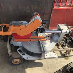 12” Commercial RIDGID miter Saw 