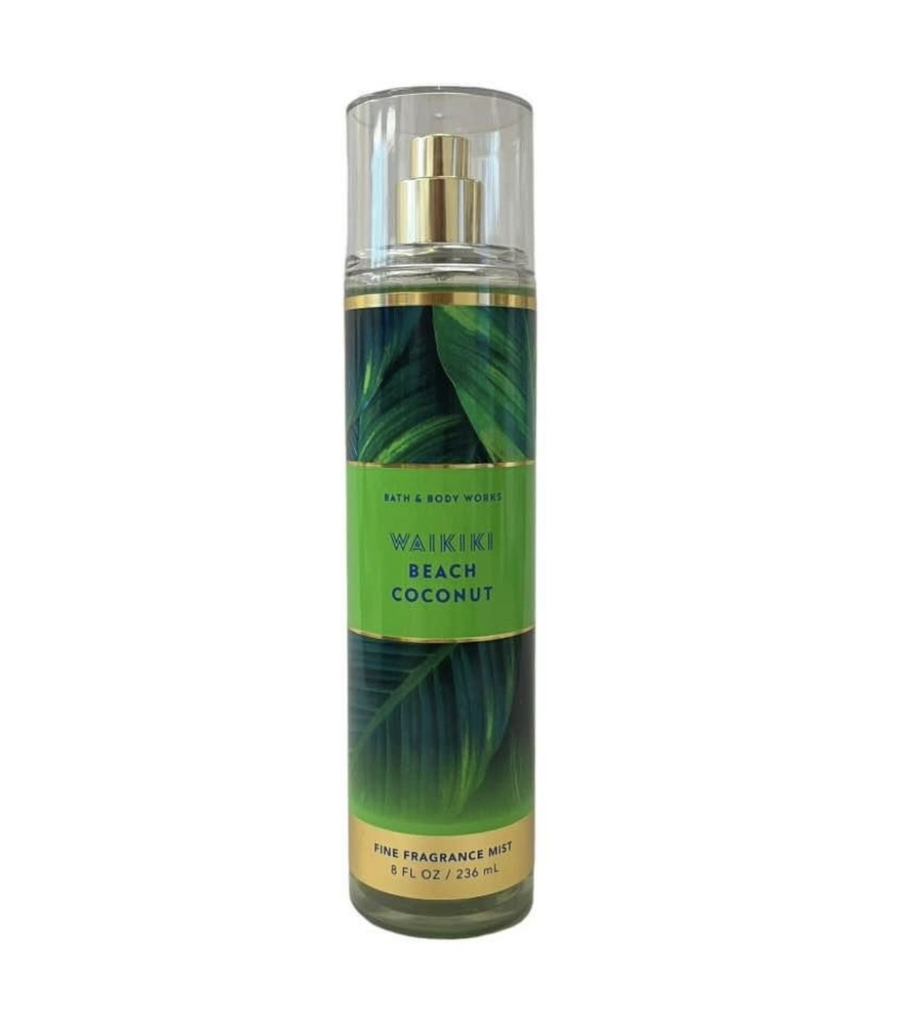 New! Bath & Body Works Waikiki Beach Coconut Fragrance Mist 8 oz