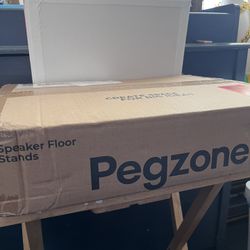 Speaker Stands Pair for Surround Sound,55 LBS Capacity,30.1 inch Floor Bookshlef Speaker Stands,Cable Management,Large Base,1 Pair,Black