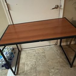 Square Table  Doesn’t Fold 