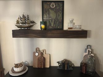 Concealment Mantle/floating Shelf