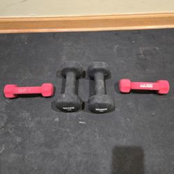 50c per lb 3lb and 10lb Neoprene Dumbbells-