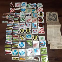 Vintage Hockey Stickers