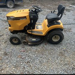 Cub Cadet Mower With Dump Cart. $1000.00 O.B.O