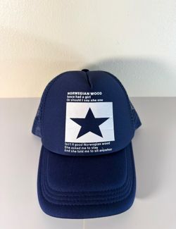 Blue Adjustable Baseball Cap, Trucker Hats. ITEM 2628