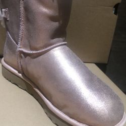 UGG botas rose gold