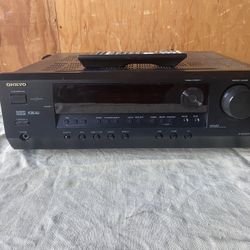 ONKYO DIGITAL AUDIO/VIDEO CONTROL CENTER AM/FM STEREO 