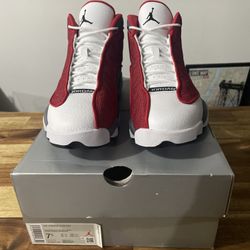 Size 7.5 - Jordan 13 Red/White - DJ(contact info removed)