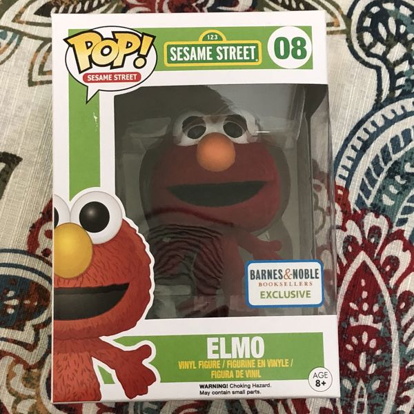 Elmo Pop Flocked Barnes Noble Exclusive For Sale In Corona Ca