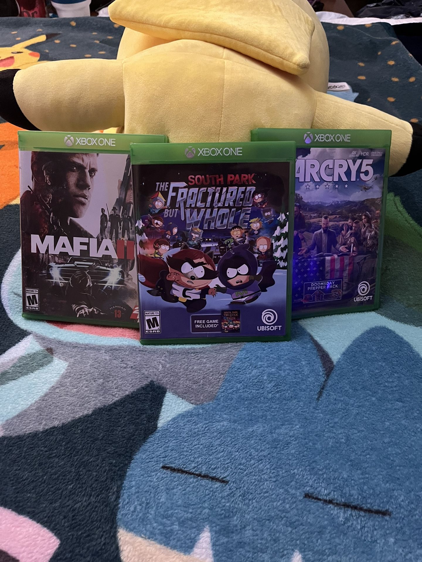 Xbox One Game Bundle: Mafia III, South Park Fractured But Whole, Far Cry 5,