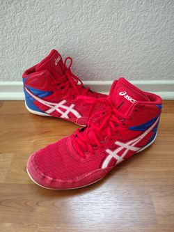 Asics Matflex 6 GS Size 9.5 Men's Wrestling Shoes  (Pre-Owned)