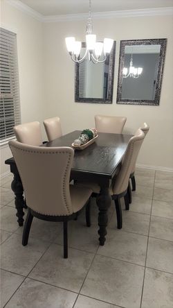 Moving Sale! Wood Dining Table