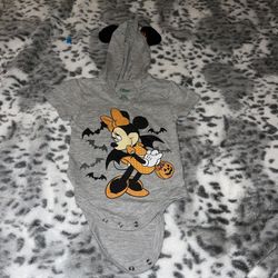 Disney Baby Minnie Mouse Halloween Bodysuit 