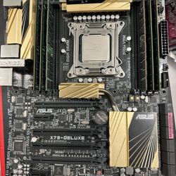 💻 ASUS X79-DELUXE + Intel Xeon E5-1680 v2 + 64GB RAM 🚫 NO TRADES • 💵 CASH ONLY • 📍 PICKUP Only