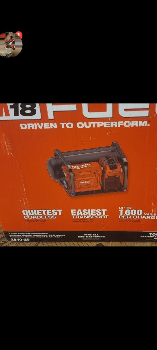 Milwaukee Air COMPRESSOR