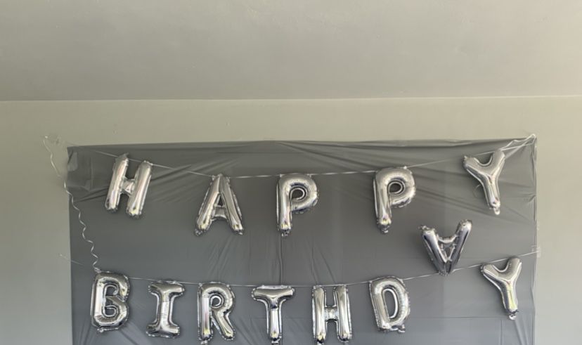 I have some happy birthday balloons
