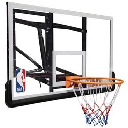 Brand New NBA Official 54 In. Wall-Mounted Basketball Hoop with Polycarbonate Backboard