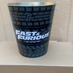 AMC Fast And Furious Popcorn Bucket