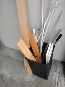 Misc industrial art project materials