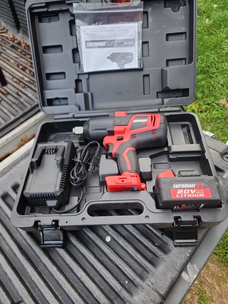 Earthquake XT 3/4" cordless Impact Wrench