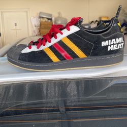 Adidas superstar Miami heat