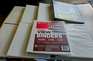 3-Ring View Binders