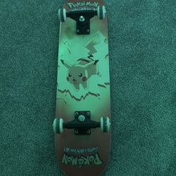 Vintage Pokemon official skateboard