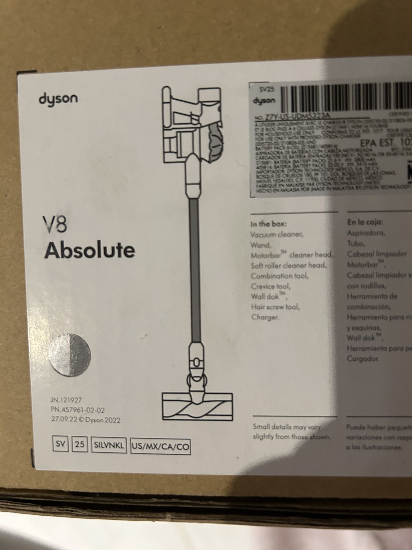 Dyson V8 Absolute 