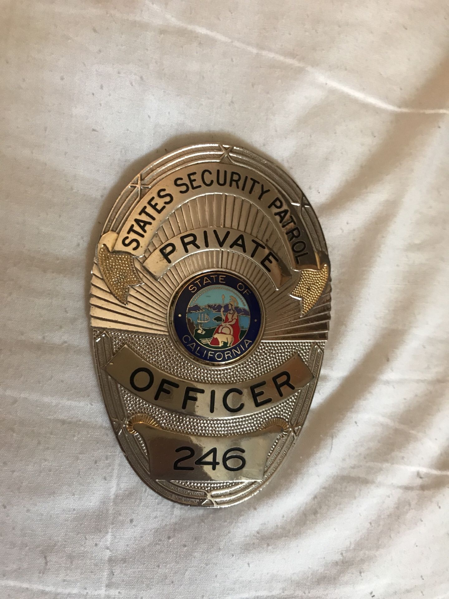 Security officer badge