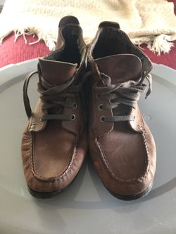 Genuine Leather Booties - Size 10 women.