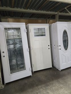 Exterior Fiberglass Doors Available