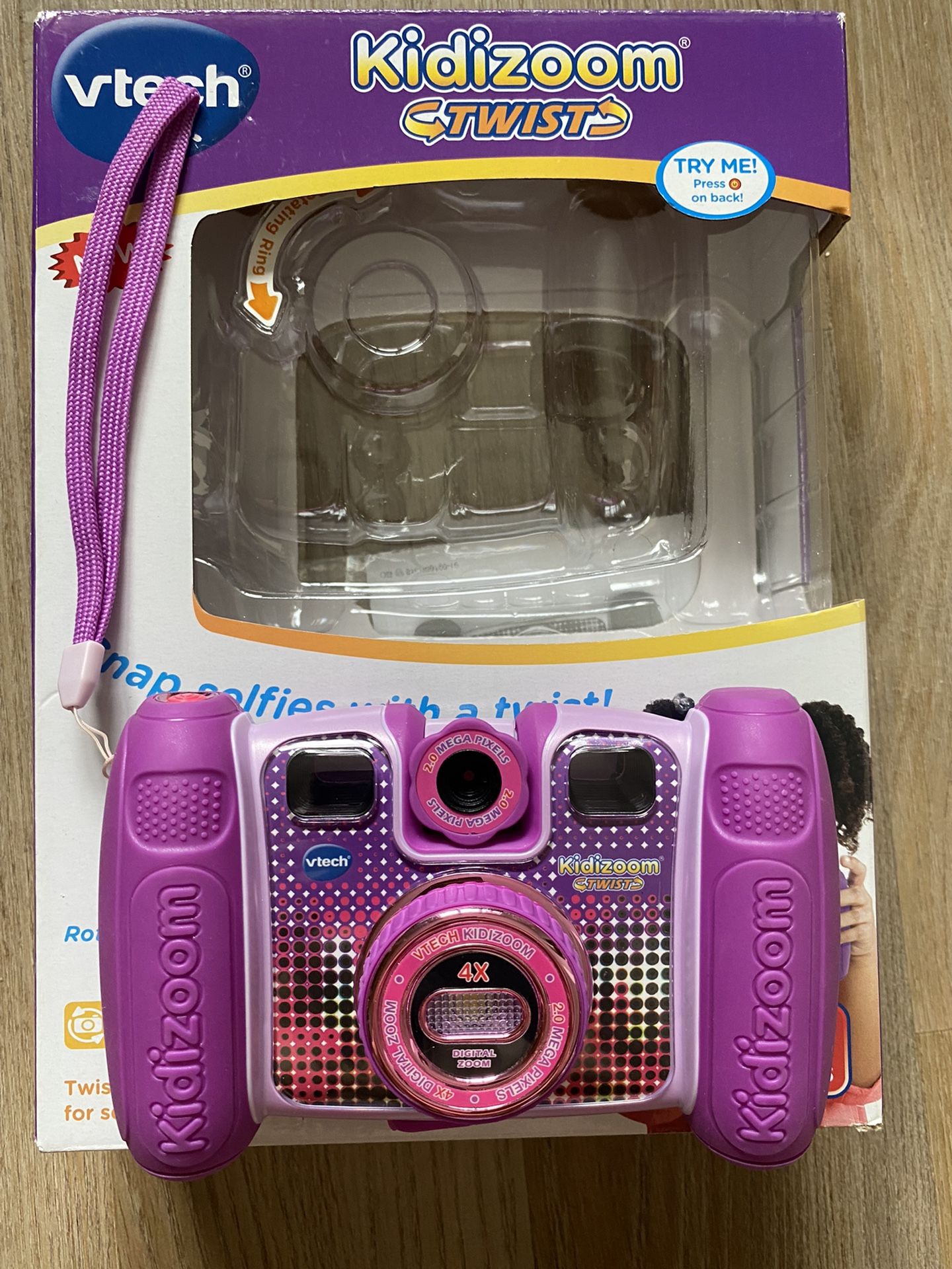 Vtech Kidizoom Twist Purple Kids Toy