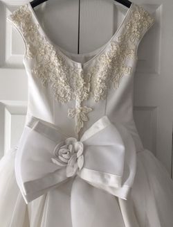 Vintage White Ballgown Princess Wedding Dress