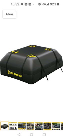  Bolsa Para Cargar Equipaje En El Carro Esta Nuevo No Se A Usado  Esta Como Nuevo Pickup Only.    ROOF CARGO BAG BRAND NEW 