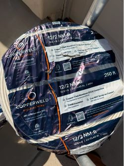 12/2 COPPERCLAD aluminum 250ft wire new