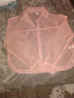 Translucent Pink Shirt
