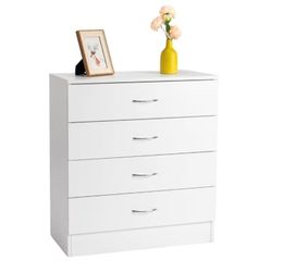 New 4 Drawer Dresser for Bedroom
White!