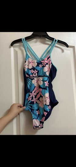 (Large 14) Girls One Piece Swimsuit