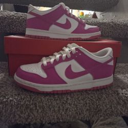 Pink Nike Dunk Low