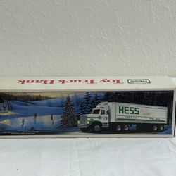 Vintage Hess Toy Truck Bank In Great Condition 